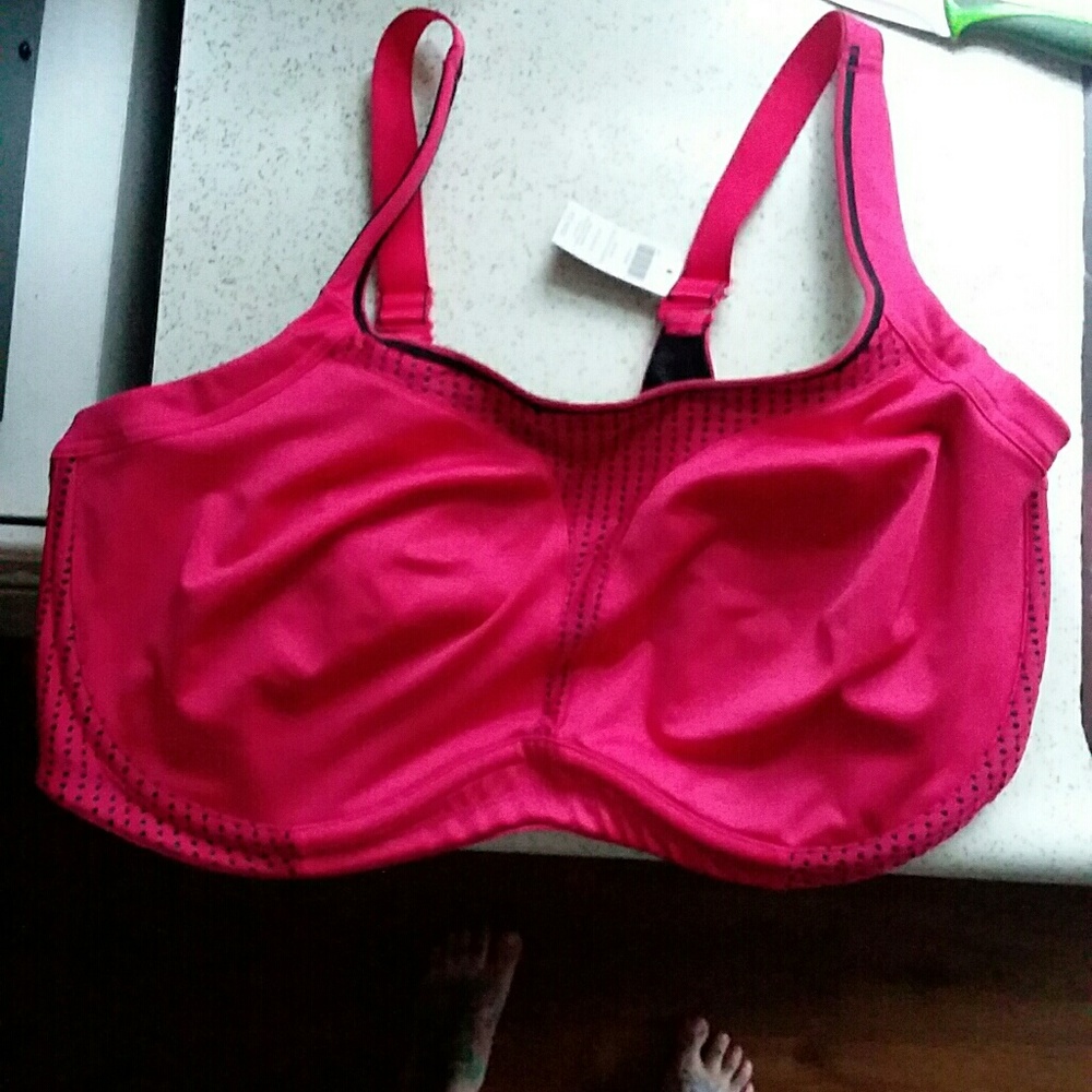 Pink soma sports bra